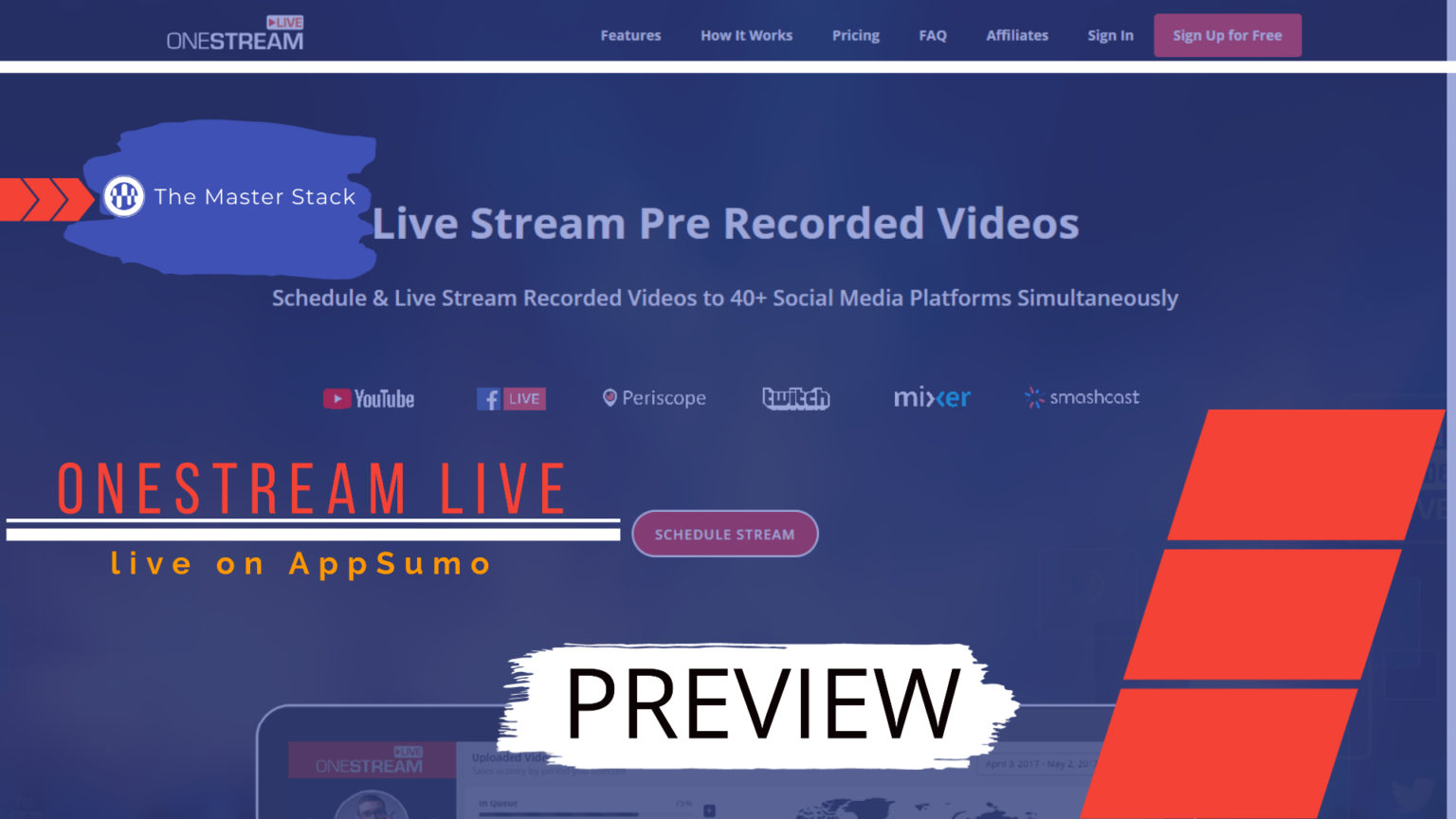 OneStream Live Preview 2020 - The Master Stack